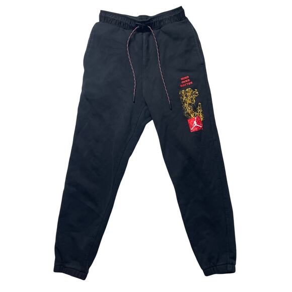 Nike Air Jordan Mind Over Matter Jogger Sweatpants Sz Small Men's Athleisure - Picture 1 of 8